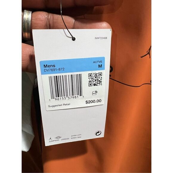 NWT Nike Jordan 23 Engineered Rain Trench Jacket Rust Oxide DV7699-872 Men's MED - Picture 5 of 7